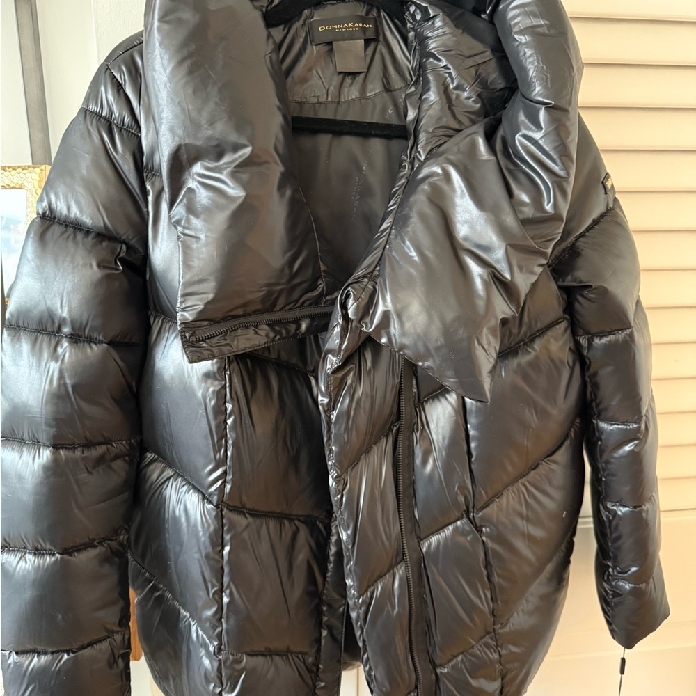 BRAND NEW WITH TAGS - Donna Karan Black Puffer Jacket